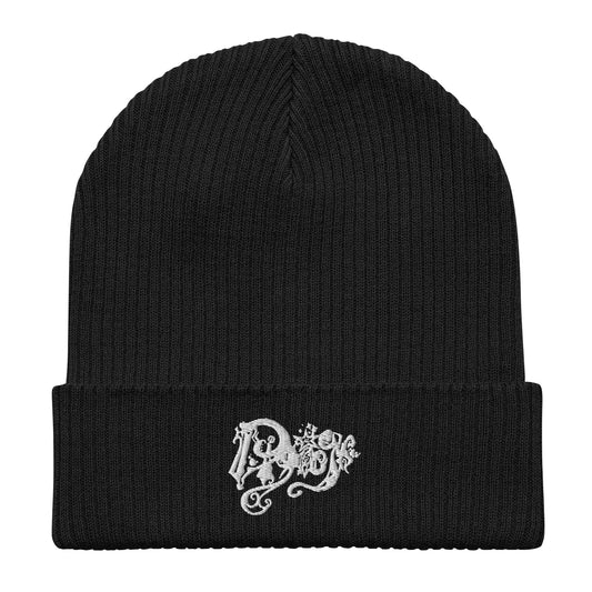 "digilogue" logo ribbed beanie